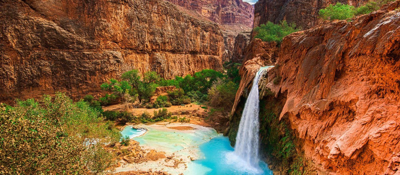 Havasu Falls: Ο κρυμμένος καταρράκτης στο Γκραν Κάνυον (βίντεο)